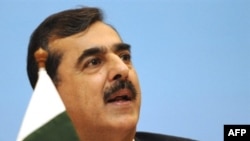 Pakistani Prime Minister Yousuf Raza Gilani