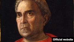 Картина Андре Мантенья "Портрет кардинала Людовика Тревизано"