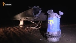 Підірвана електопора, яка знеструмила Крим (відео) Підірвана електопора, яка знеструмила Крим (відео)