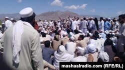 د مومندو پر پېښه د خلکو احتجاج