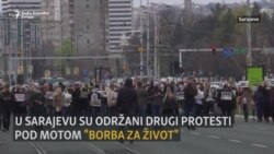 'Borba za život': Novi protesti u Sarajevu zbog nenabavke vakcina 'Borba za život': Novi protesti u Sarajevu zbog nenabavke vakcina