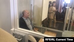 Володимир Цемах на лаві підсудних у Київському апеялційному суді, 5 вересня 2019 року