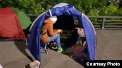 Голодающие сироты во Владивостоке, архивное фото