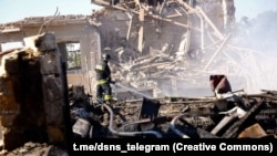 Нікопольський район російська армія атакувала безпілотниками та артилерією, сталося кілька пожеж. Фото ілюстративне