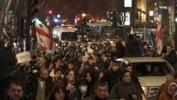 Fresh Protests In Tbilisi Over Alleged Election Fraud
 Fresh Protests In Tbilisi Over Alleged Election Fraud