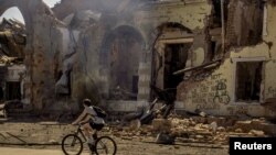 Руйнування внаслідок російських обстрілів у Костянтинівці, архівне фото