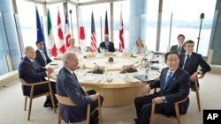 Лідери країн G7 у Хіросімі, 19 травня 2023 року