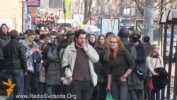 Студенти зайняли приміщення Міністерства освіти і науки Студенти зайняли приміщення Міністерства освіти і науки