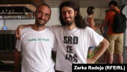 Miodrag Dakić iz Banjaluke i Ljubo Grgurević iz Dubrovnika na Zelenoj akademiji na Visu