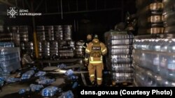 Наслідки одного з попередніх російських ударів на Харківщині