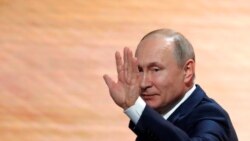 Президент Росії Володимир Путін на щорічній підсумковій прес-конференції, Москва, 19 грудня 2019