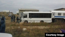 Крым, обыск в Строгоновке, 12 октября 2016 года