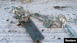 Уламки російської ракети, збитої на Київщині, 5 грудня 2022 року