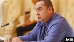 Игорь Плотницкий, главарь группировки «ЛНР», которая признана в Украине террористической. Белоруссия, Минск, 5 сентября 2014 года