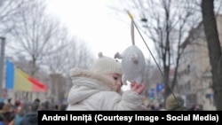 Демонстрация протеста в Бухаресте