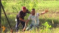 Migrants Escape From Hungarian Camp Migrants Escape From Hungarian Camp