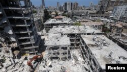 Наслідки іранського ракетного удару по місту Бат-Ям, Ізраїль, 15 червня 2025 року