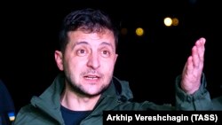 Президент України Володимир Зеленський в Очакові, 21 липня 2019 року