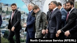 Рамзан Кадыров и полпред президента в СКФО Александр Матовников, 5 октября 2018 г.