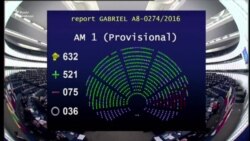 Європарламент проголосував за «безвіз»: Порошенко повідомляє Гройсману і Яценюку (відео) Європарламент проголосував за «безвіз»: Порошенко повідомляє Гройсману і Яценюку (відео)