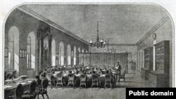 Заседание Редакционной комиссии по освобождению крестьян. Россия, 1860-е годы