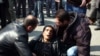 Election protests in Yerevan on March 1. Nine people died in the violence.