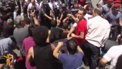 Armenian Police Clear Protest Camp