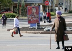 Непідконтрольний нині владі України Донецьк. 17 жовтня 2015 року