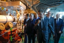 Президент Росії Володимир Путін і виконавчий директор «Газпрому» Олексій Міллер