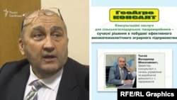 Голова аграрної комісії Володимир Топчій раніше працював у компанії «Геоагроконсалт», клієнтами якої були, в тому числі, і підприємства Косюка