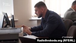 Олексій Савченко у процесі виконання завдання