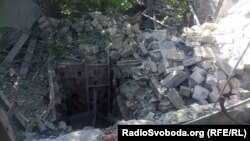 Наслідки артилерійського обстрілу в Мар'їнці, Донецька область, 14 червня 2019 року