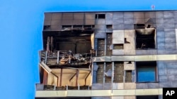 Дом в Красногорске, повреждённый дроном 24 июня