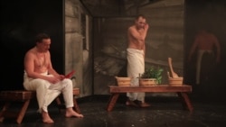 Фрагмент спектакля "Харбин-34" Фрагмент спектакля "Харбин-34"