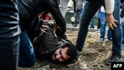 Задержание активиста у площади Таксим в Стамбуле