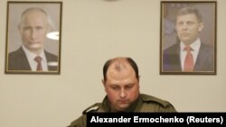 Дмитрий Трапезников после гибели Александра Захарченко в 2018 году. Донецк