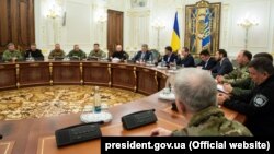 Засідання Ради національної безпеки і оборони (РНБО) щодо ситуації в Керченській протоці в ніч на 26 листопада 2018 року