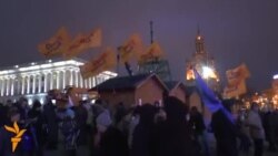 Студенти вигнали з Майдану людей з прапорами «Так Кличко» Студенти вигнали з Майдану людей з прапорами «Так Кличко»