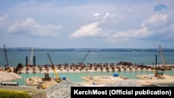 Строительство Керченкского моста
