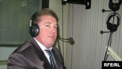 Сергій Будник у студії Радіо Свобода