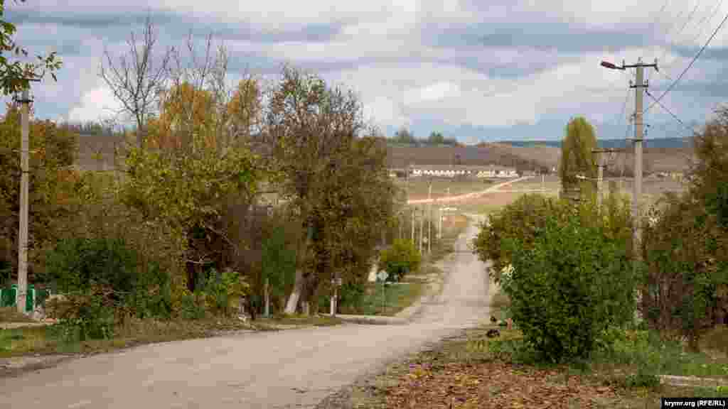 Дорога на Симферополь. От Зеленогорского до автотрассы «Таврида» около 5 километров