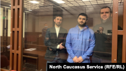 Кемал Тамбиев, Абдулмумин Гаджиев и Абубакар Ризванов в Южном окружном военном суде