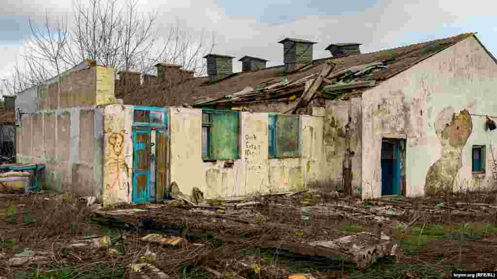 «Законсервированные» сооружения фабрики