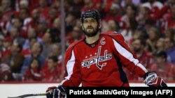 Одна из главных звёзд НХЛ, нападающий клуба "Вашингтон Кэпиталз" и игрок сборной России Александр Овечкин