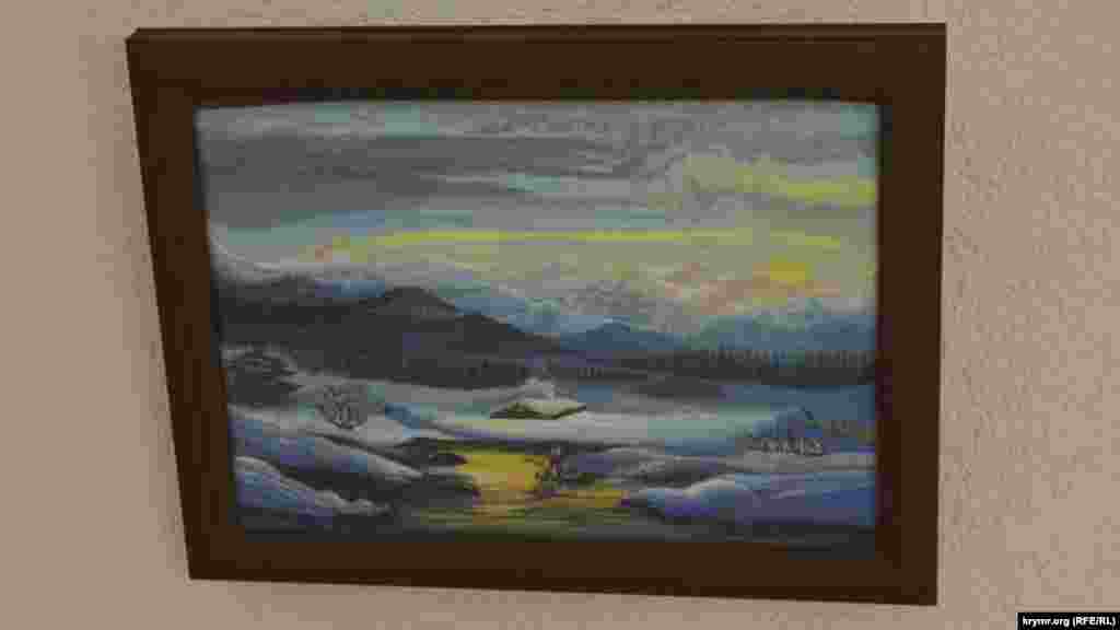 Напоследок интересная техника «песочной живописи» от Екатерины Климашевской, созданная на основе использования мраморной крошки для произведения картин