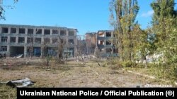 Наслідки російських атак у Херсоні, жовтень 2024 року