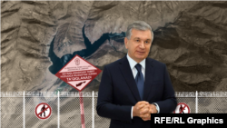 Будівництво об’єкта з вертолітними майданчиками і, згідно з низкою джерел, особняком Шавката Мірзійоєва (на фото) почалося в 2017 році і було закінчене наприкінці 2018 року