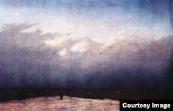 Каспар Давид Фридрих. Монах у моря.