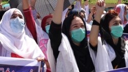 Nurses In Northwest Pakistan Protest For Better Work Conditions Nurses In Northwest Pakistan Protest For Better Work Conditions