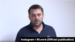 Алихан Дудаев, скриншот из видео из аккаунта МВД по Чечне в инстаграме